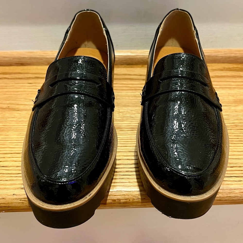 Black Platform Loafers